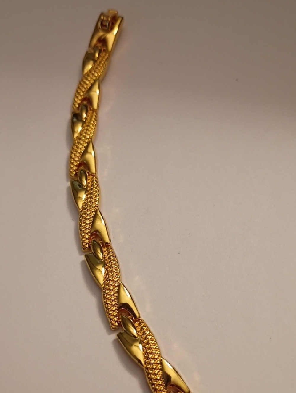 Classic Gold-Tone Mens Chain Bracelet